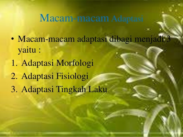 Kelangsungan hidup makhluk hidup