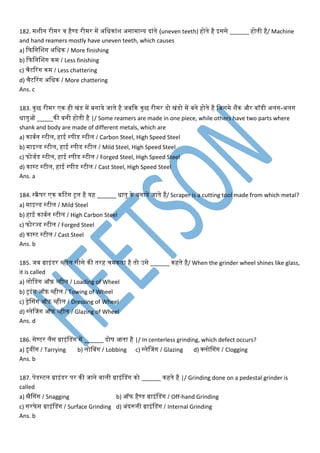 Fitter Question Paper 1st Year ITI MCQ Book Free | PDF
