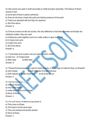 Fitter Question Paper MCQ Book Free for ITI Apprentice Navy Naval ...