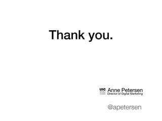 Thank you.




         @apetersen
 
