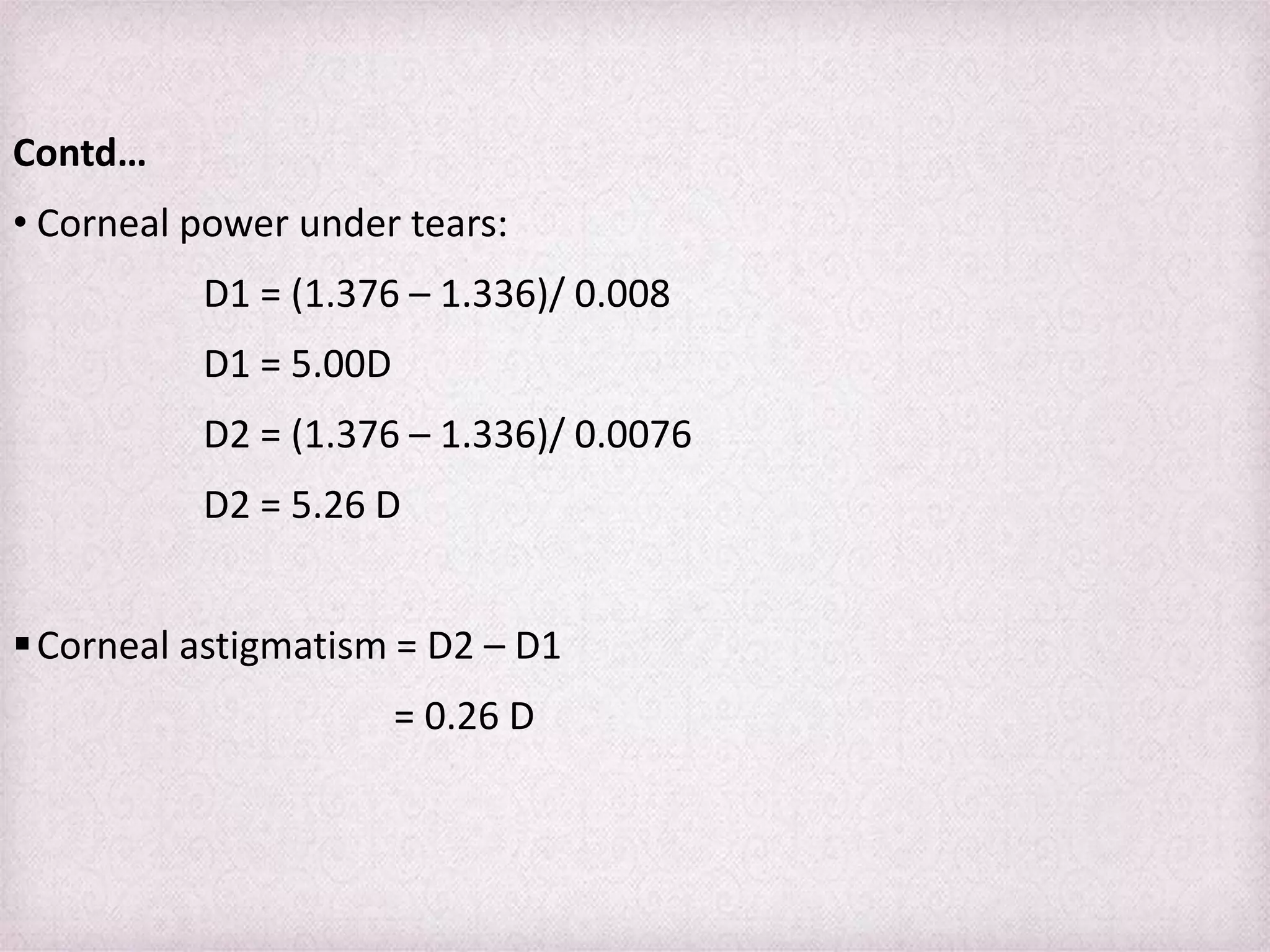 Fitting Philosophies and Assessment of Spherical RGP lenses | PPTX