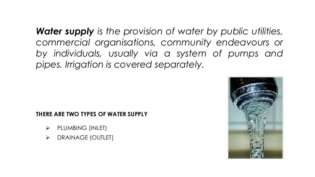 Sanitary Fittings Building services