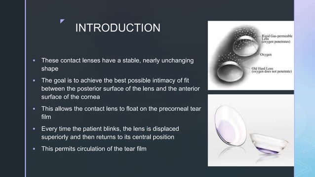 FITTING SPHERICAL RIGID GAS PERMEABLE CONTACT LENS | PPTX
