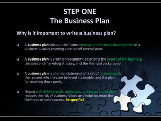 Built a personal portfolio which includes: single family,multi-family and commercial/industrial 5 IMPORTANT PUZZLE PIECES TO PLATEAUS TO SUCCESS!Discussion Item One – The Benefits of Investing in Real Estate1Discussion Item Two – How to Create a Plan of Action2Discussion Item Three – How to Analyze Property Worksheet3Discussion Item Four – Learn About TheTax Advantages4Discussion Item Five – Learn About VariousOptions in Lending5
