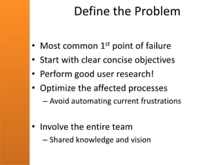 Fitting ux into your process