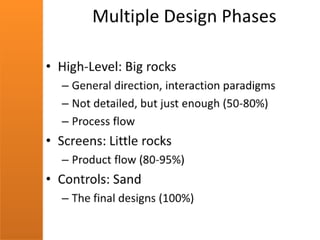 Fitting ux into your process