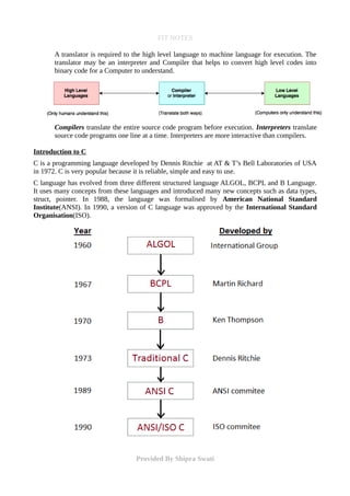 Fundamental of Information Technology - UNIT 7 | PDF