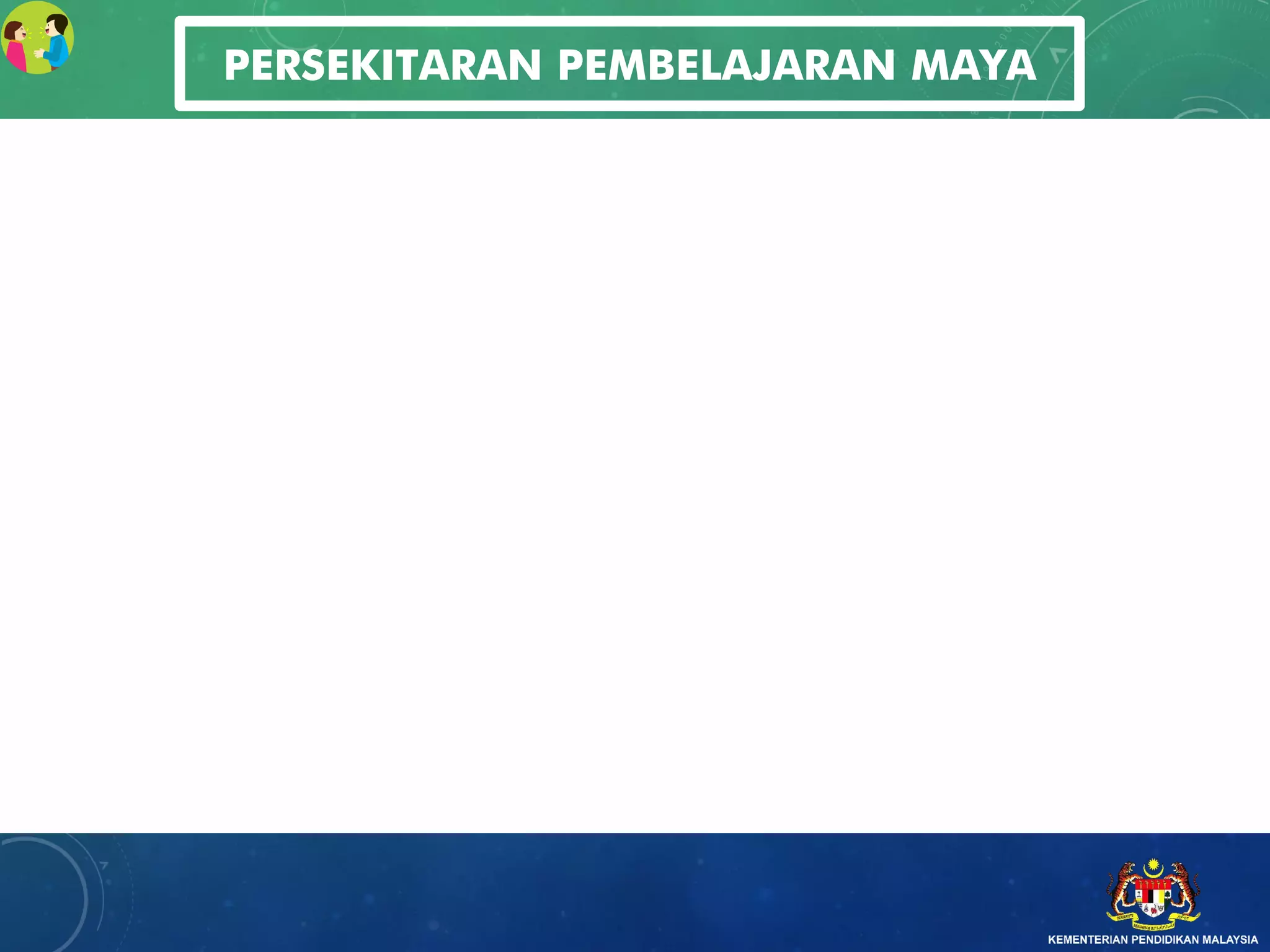 PERSEKITARAN PEMBELAJARAN MAYA
 