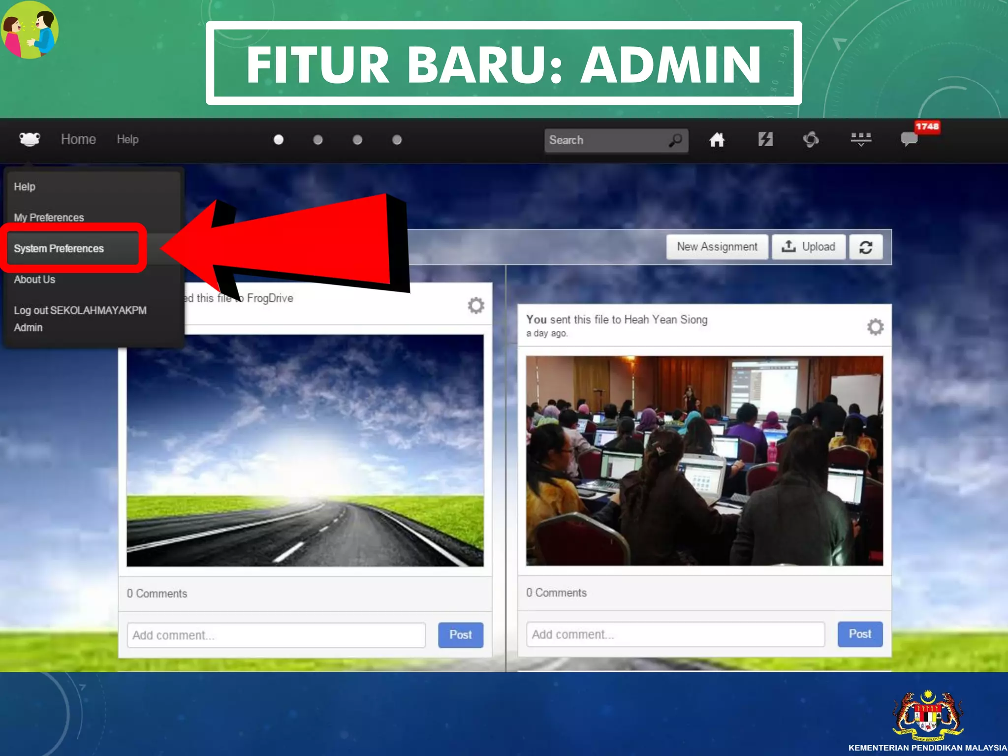 FITUR BARU: ADMIN
 