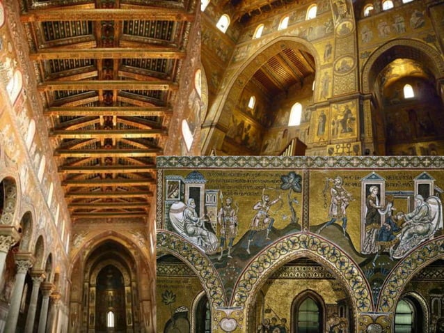 Fitxa 22 mosaics de l'absis de la catedral de monreale | PPTX