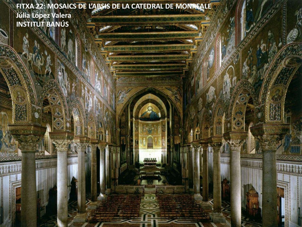 Fitxa 22 mosaics de l'absis de la catedral de monreale