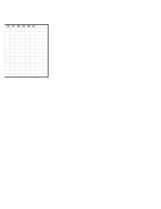 26 27 28 29 30 31
 