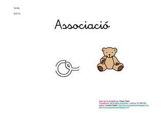NOM:

DATA:




        Associació
 