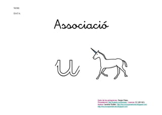 NOM:

DATA:




        Associació
 