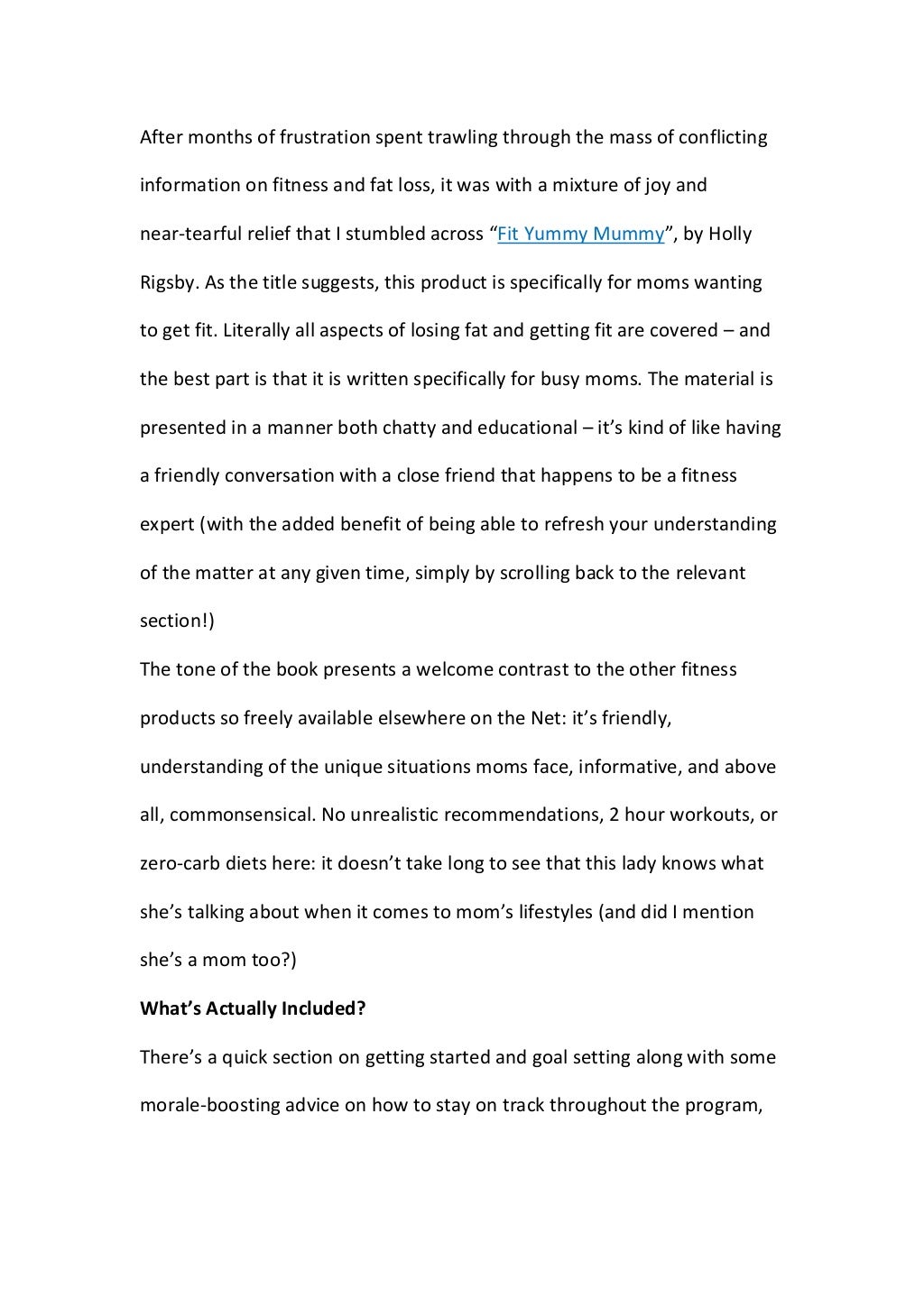 Fit yummy mummy pregnancy workout