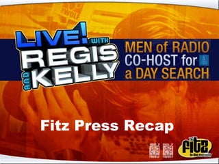 Fitz Press Recap  