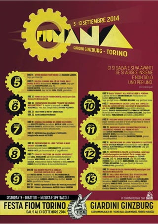 Fiumana 2014 programma
