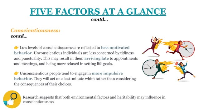Five factor/OCEAN model by Robert McCrae and Paul Costa | PPT