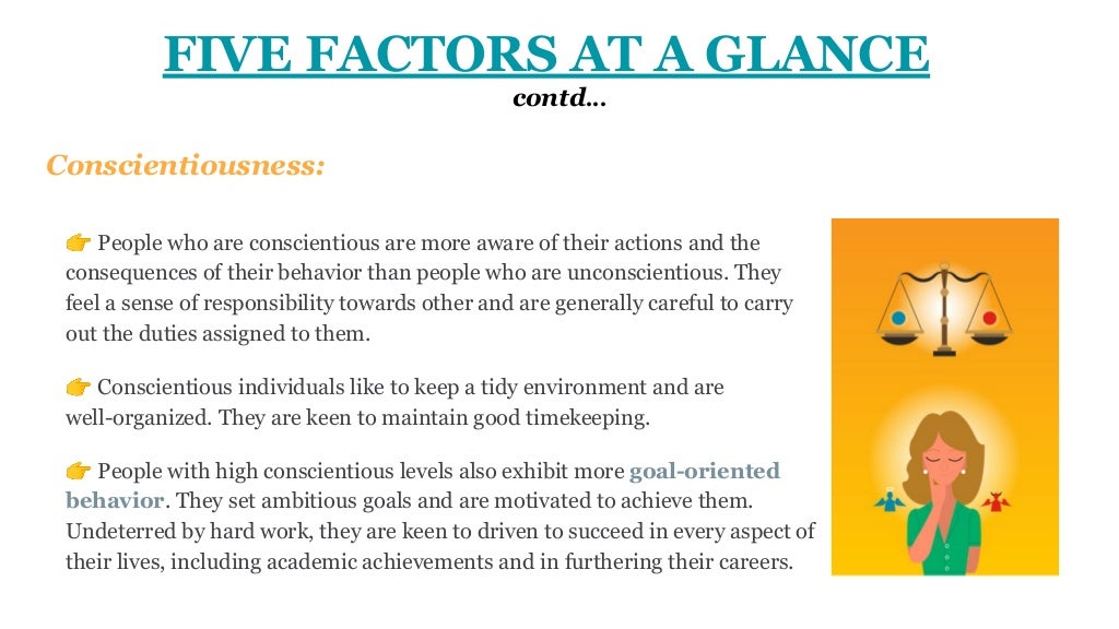 Five factor/OCEAN model by Robert McCrae and Paul Costa