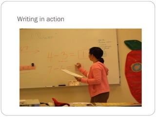 Writing in action 