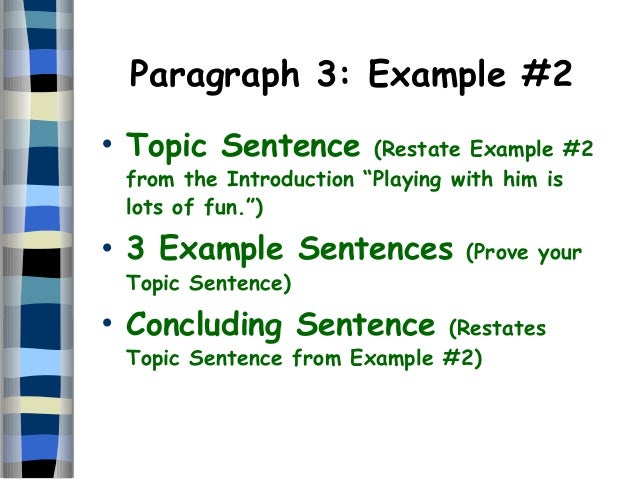 five paragraph narrative essay