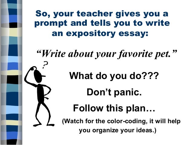 Expository writing the five paragraph essay