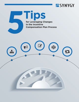 for Leveraging Changes
in the Incentive
Compensation Plan Process
Tips
5  

 