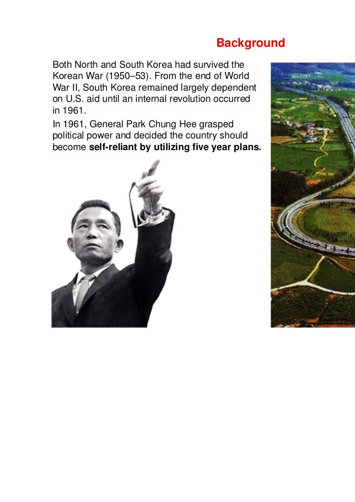 Five year plans of south korea