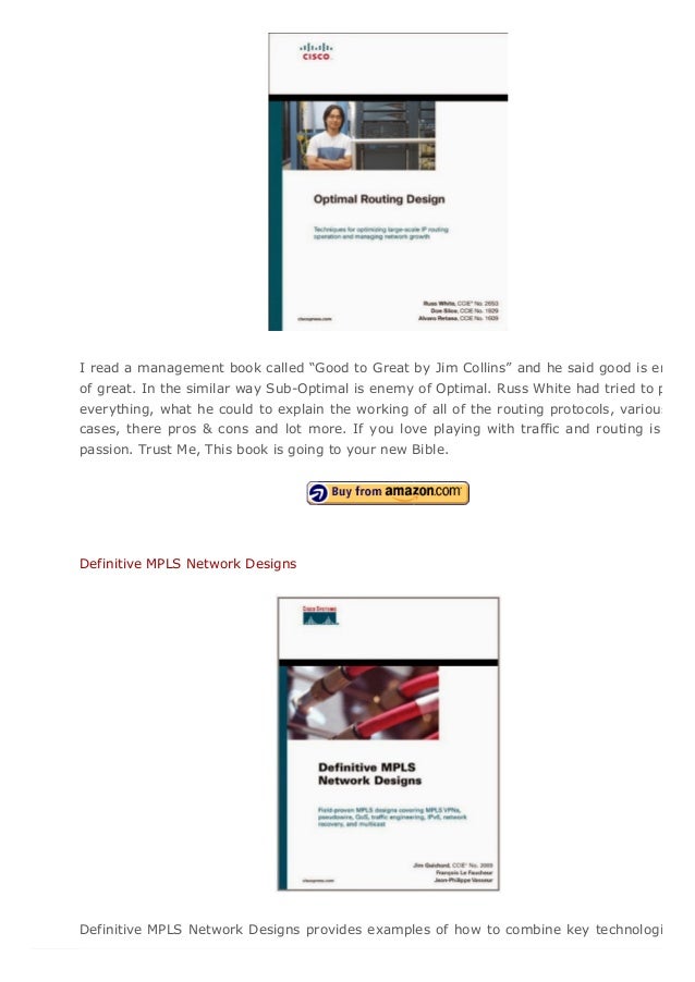 Five Best Books for Network Design Engineers