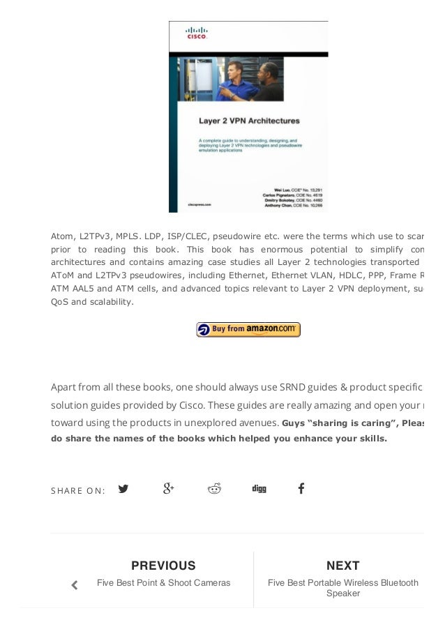 Five Best Books For Network Design Engineers