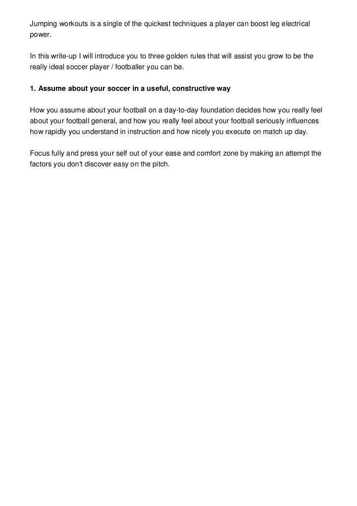 3 golden rules to become the best footballer soccer player you can golden rule letter