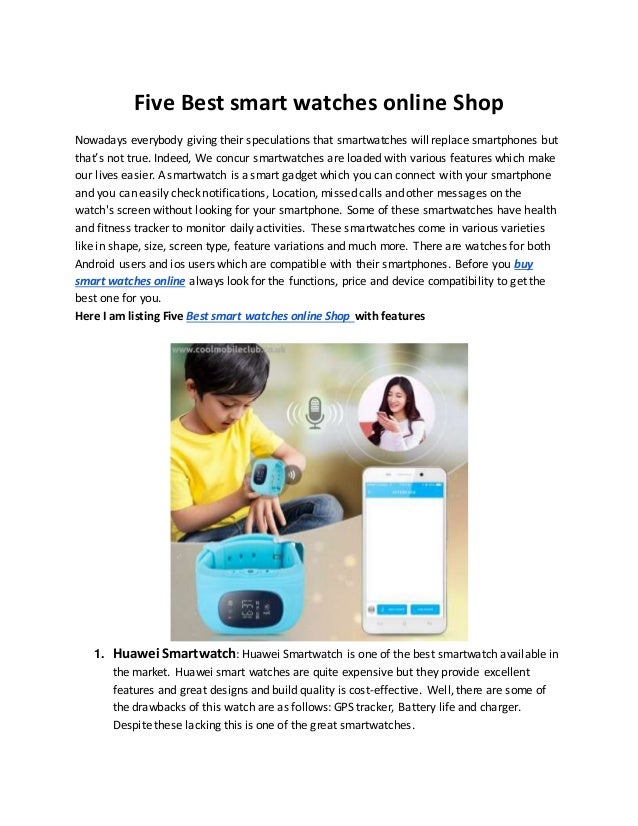 best smart watch online