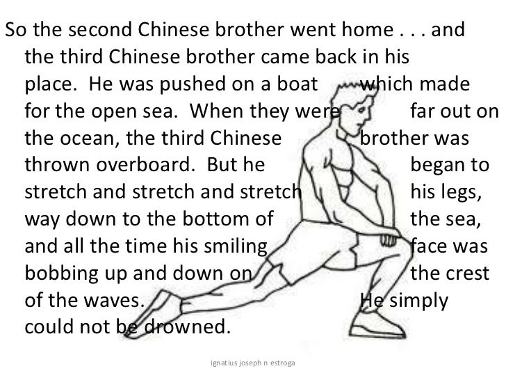 Five chinese brothers ppt.china