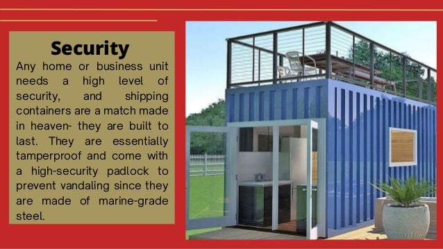 Five Compelling Reasons to Invest in Shipping Container Homes | PDF