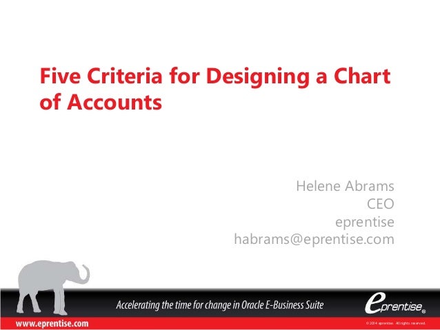 Netsuite Chart Of Accounts Example