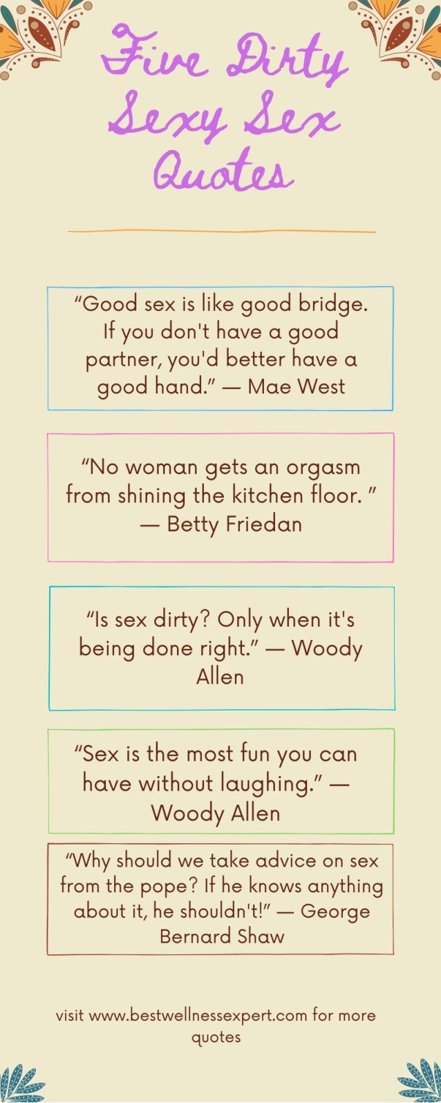 Sexy sex quotes