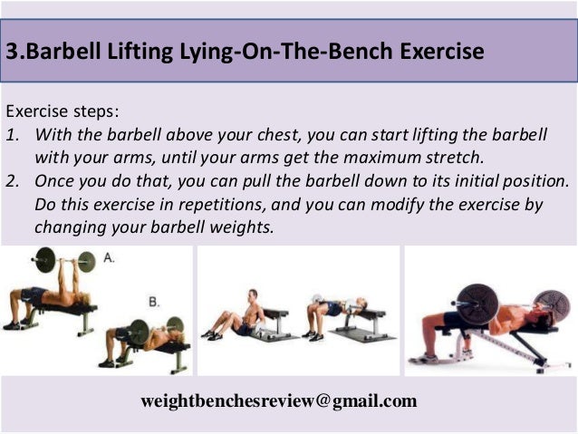 Five Exercise You Can Do With Weight Bench