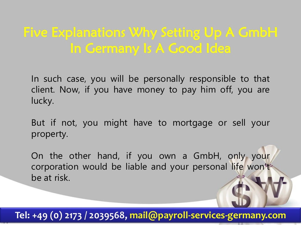 Five Explanations Why Setting Up A GmbH In Germany Is A Good Idea