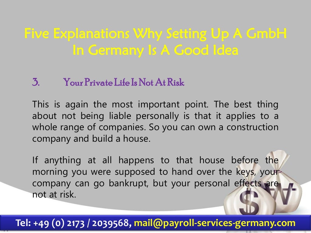 Five Explanations Why Setting Up A GmbH In Germany Is A Good Idea