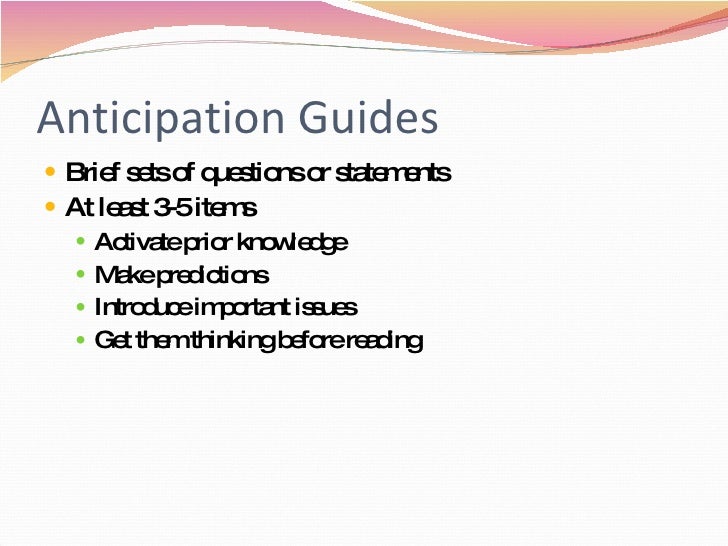 Five Fabulous Frontloading Ideas