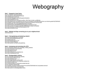 Community Alternative economy Savings 
