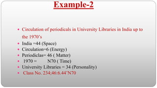 Five fundamental Category (PMEST) in Colon Classification.pptx