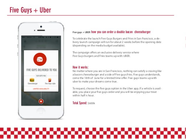 five guys media plan five guys the works
