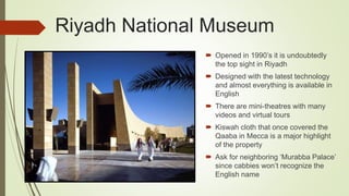 Five Iconic Landmarks in Riyadh | PPTX