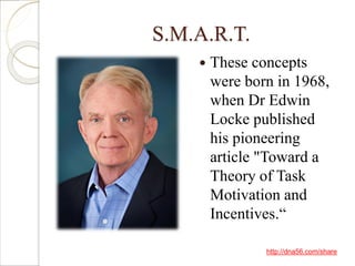 Five key characteristics of successful goal setting | PPT