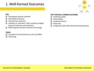 Well Rounded Outcome Five Keys to Successful Change | PDF