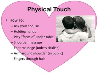 LimitationsEverything out of loveNothing in returnNot manipulationThe big word: LOVE