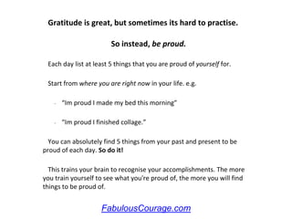 Five Mindset Shifts To Change Your Life | PPTX