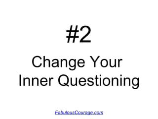 Five Mindset Shifts To Change Your Life | PPTX