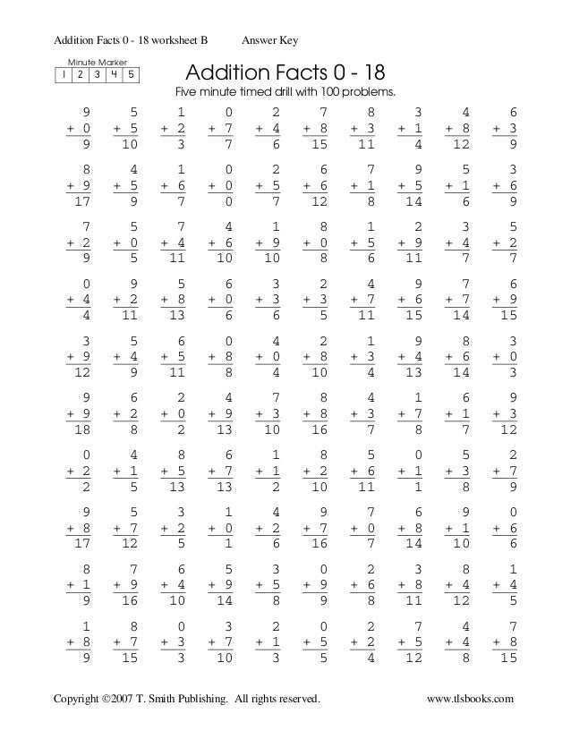 Fiveminutemathadditiondrills0 18